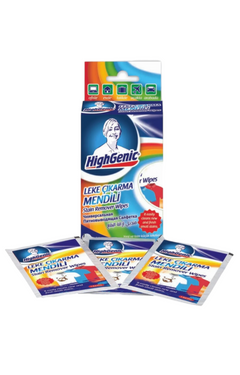 „HighGenic“ universalios dėmių valymo servetėlės