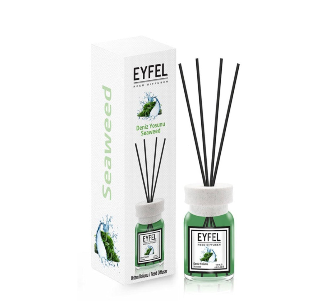 Namų kvapas su lazdelėmis Eyfel  „Jūros dumbliai“ (Seaweed) 120ml