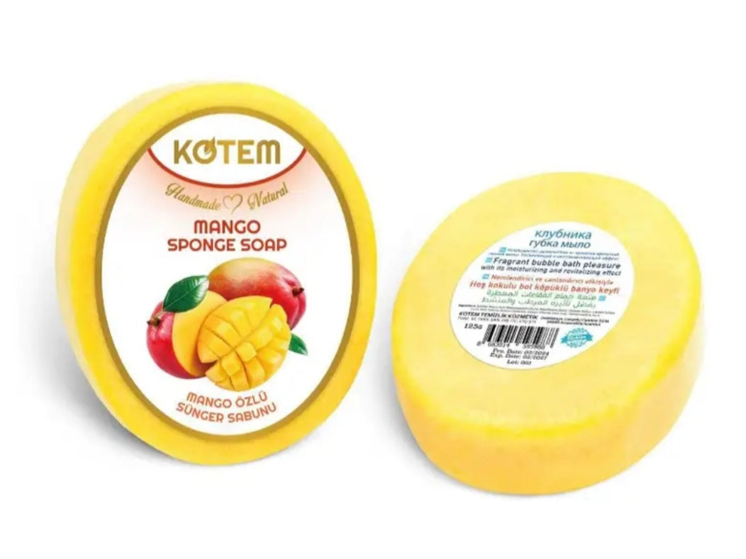 KOTEM „MANGO“ kempinė – muilas
