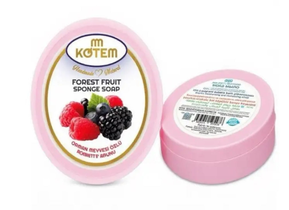 Kotem „Miško vaisių“ Kempinė – muilas