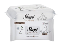 Drėgnos servetėlės gyvūnams Sleepy Pet Care 60 vnt.