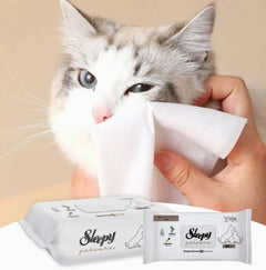 Drėgnos servetėlės gyvūnams Sleepy Pet Care 60 vnt.