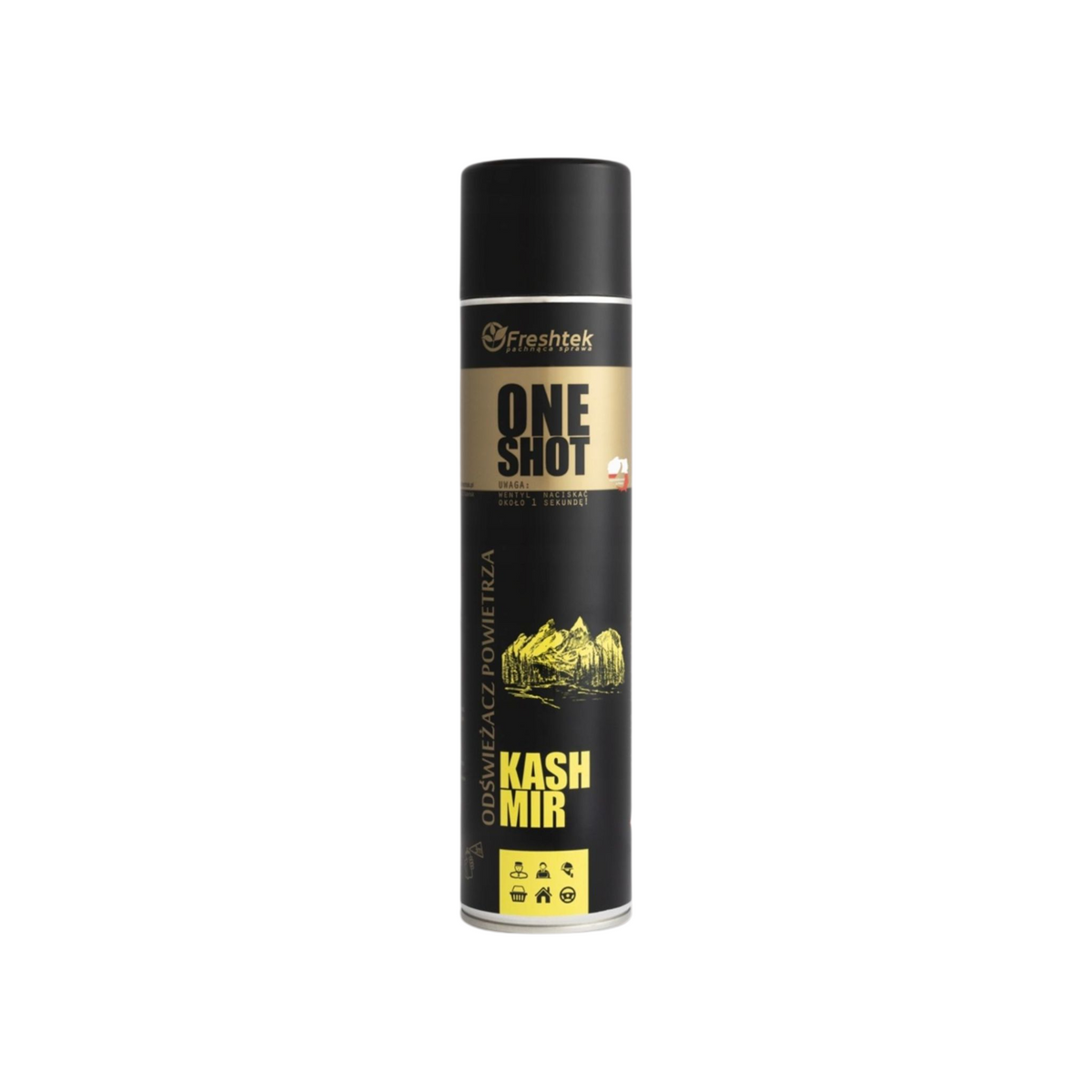 FRESHTEK ONE SHOT  KASHMIR oro gaiviklis, 600 ml.