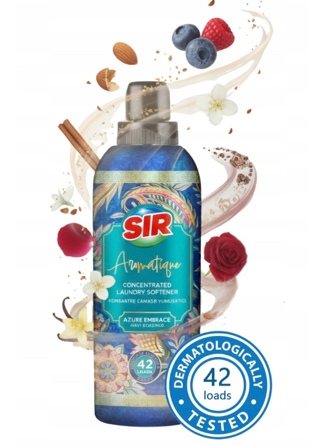 SIR Aromatique Azure Embrace – Koncentruotas skalbinių minkštiklis (42 skalbimai)