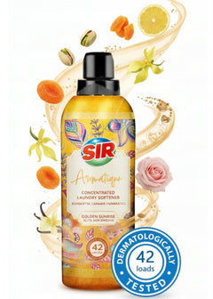 SIR Aromatique „Golden Sunrise“ Koncentruotas Audinių Minkštiklis – 42 skalbimai