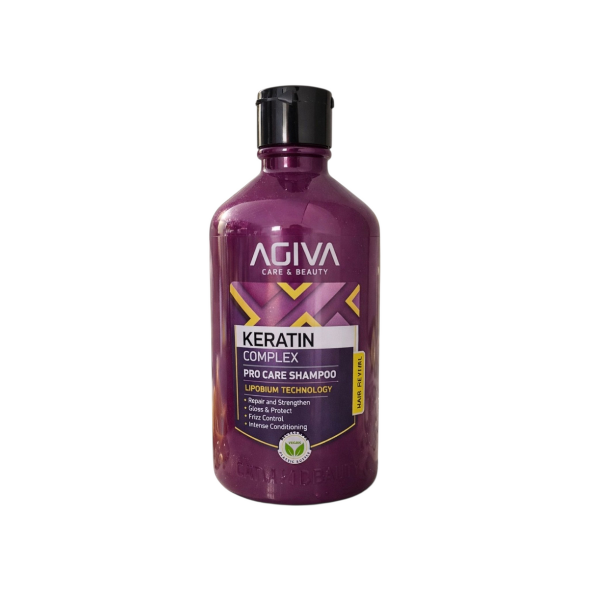AGIVA Keratin Complex – Stiprinantis ir atstatantis plaukų šampūnas, 500ml